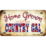 Home Grown Country Gal Novelty Metal License Plate 4" x 2.2" (MLP)