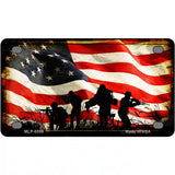 American Freedom Fighters Metal Novelty License Plate