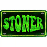 Stoner Metal Novelty License Plate 4" x 2.2" (MLP)