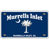 Murrells Inlet Metal Novelty License Plate 4" x 2.2" (MLP)