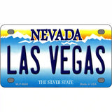 Las Vegas Nevada Novelty Metal License Plate 4" x 2.2" (MLP)