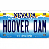 Hoover Dam Nevada Novelty Metal License Plate 4" x 2.2" (MLP)