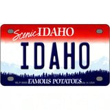 Idaho Metal Novelty License Plate 4" x 2.2" (MLP)