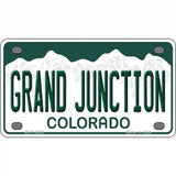 Grand Junction Colorado Metal Novelty License Plate 4" x 2.2" (MLP)