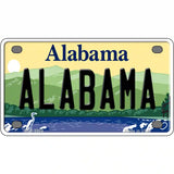 Alabama Metal Novelty License Plate 4" x 2.2" (MLP)