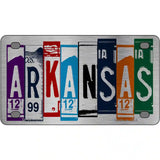 Arkansas License Plate Art Metal Novelty License Plate 4" x 2.2" (MLPC)