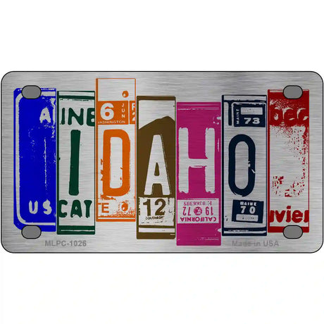 Idaho License Plate Art Metal Novelty License Plate 4" x 2.2" (MLPC)