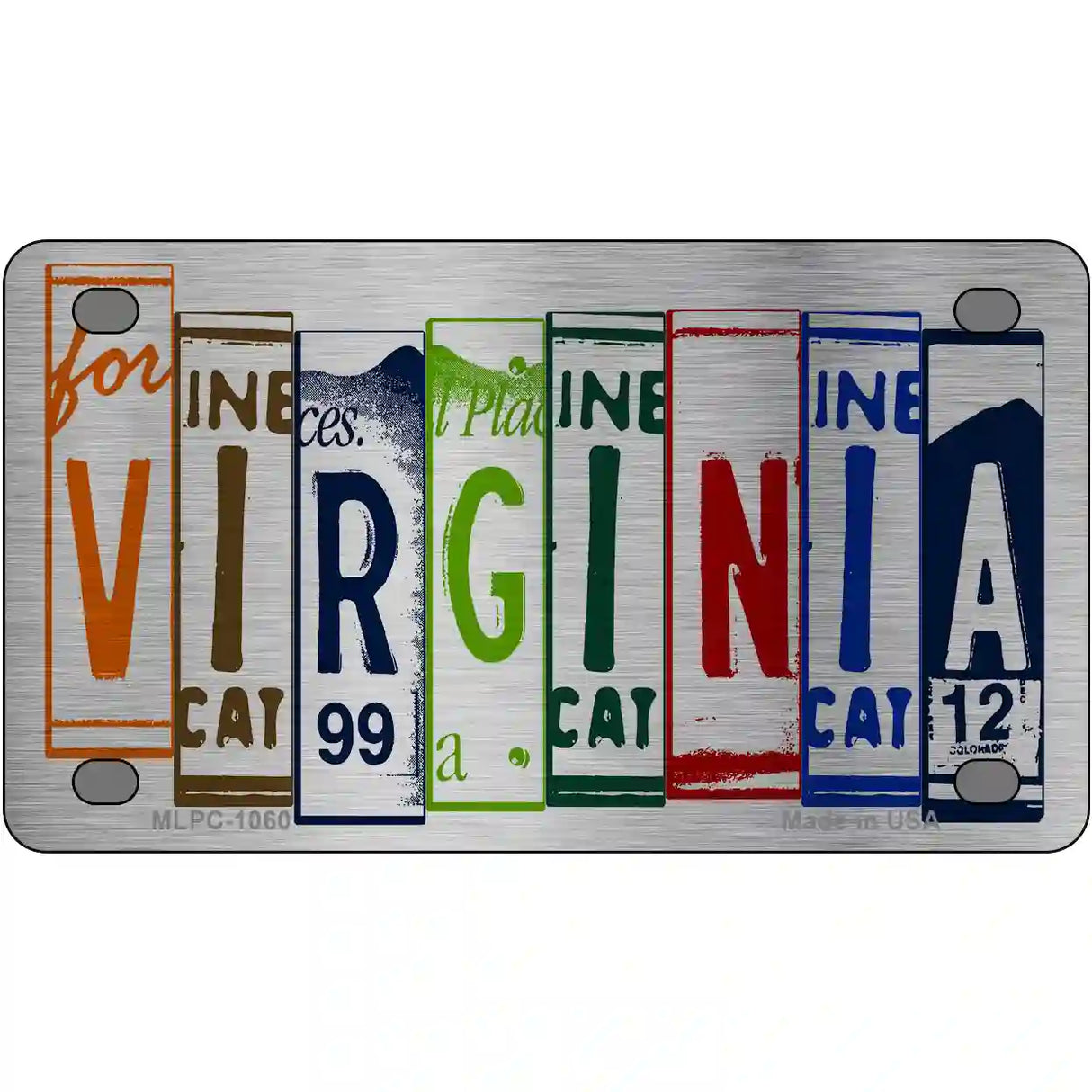 Washington License Plate Art Metal Novelty License Plate 4" x 2.2" (MLPC)