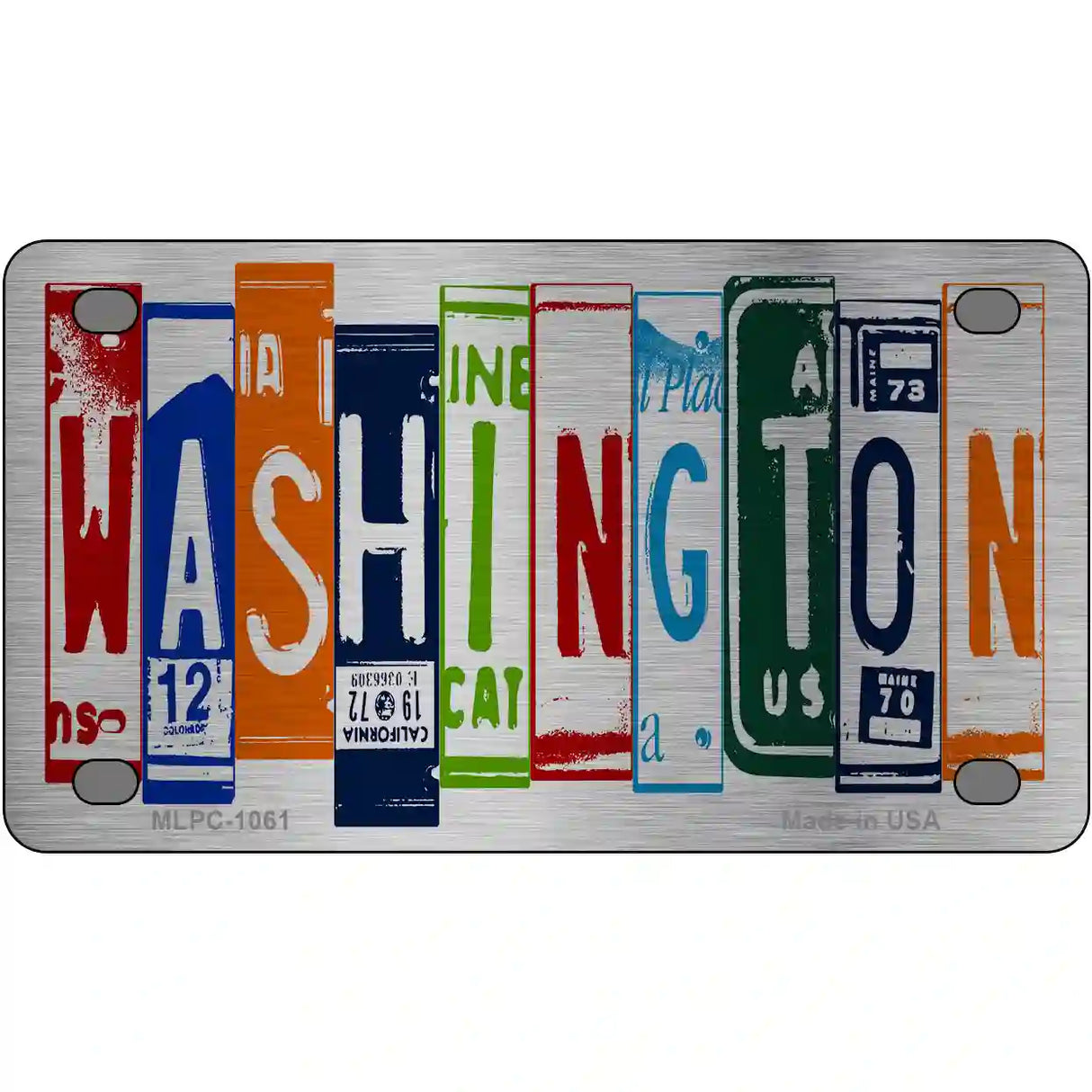 Virginia License Plate Art Metal Novelty License Plate 4" x 2.2" (MLPC)