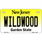 Wildwood New Jersey Metal Novelty License Plate 7" x 4" (MP)