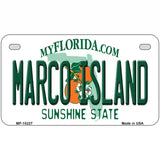 Marco Island Florida Metal Novelty License Plate