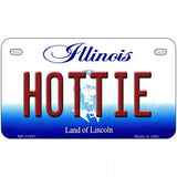 Hottie Illinois Metal Novelty License Plate 7" x 4" (MP)