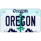 Oregon Metal Novelty License Plate 7" x 4" (MP)