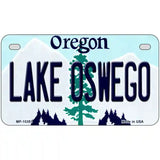 Lake Oswego Oregon Metal Novelty License Plate 7" x 4" (MP)