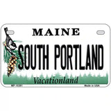 South Portland Maine Metal Novelty License Plate 7" x 4" (MP)