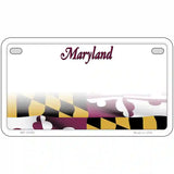 Maryland Blank Metal Novelty License Plate 7" x 4" (MP)