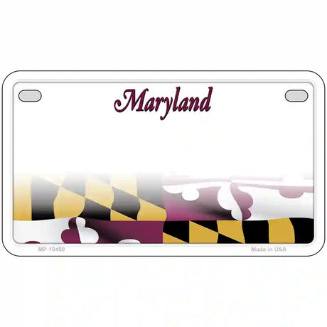 Maryland Blank Metal Novelty License Plate 7" x 4" (MP)