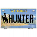 Hunter Wyoming Metal Novelty License Plate 7" x 4" (MP)