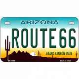 Route 66 Arizona Novelty Metal License Plate 7" x 4" (MP)