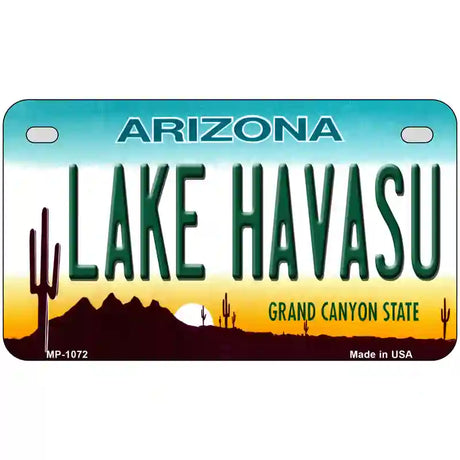 Lake Havasu Arizona Novelty Metal License Plate 7" x 4" (MP)