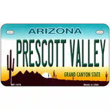 Prescott Valley Arizona Novelty Metal License Plate 7" x 4" (MP)