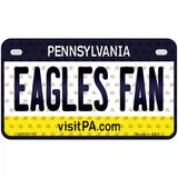 Eagles Fan Pennsylvania Novelty Metal License Plate 7" x 4" (MP)