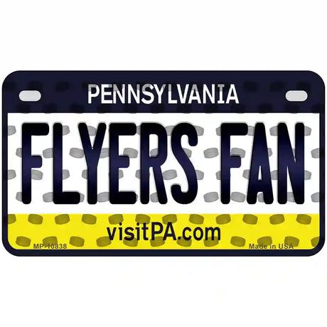 Flyers Fan Pennsylvania Novelty Metal License Plate 7" x 4" (MP)