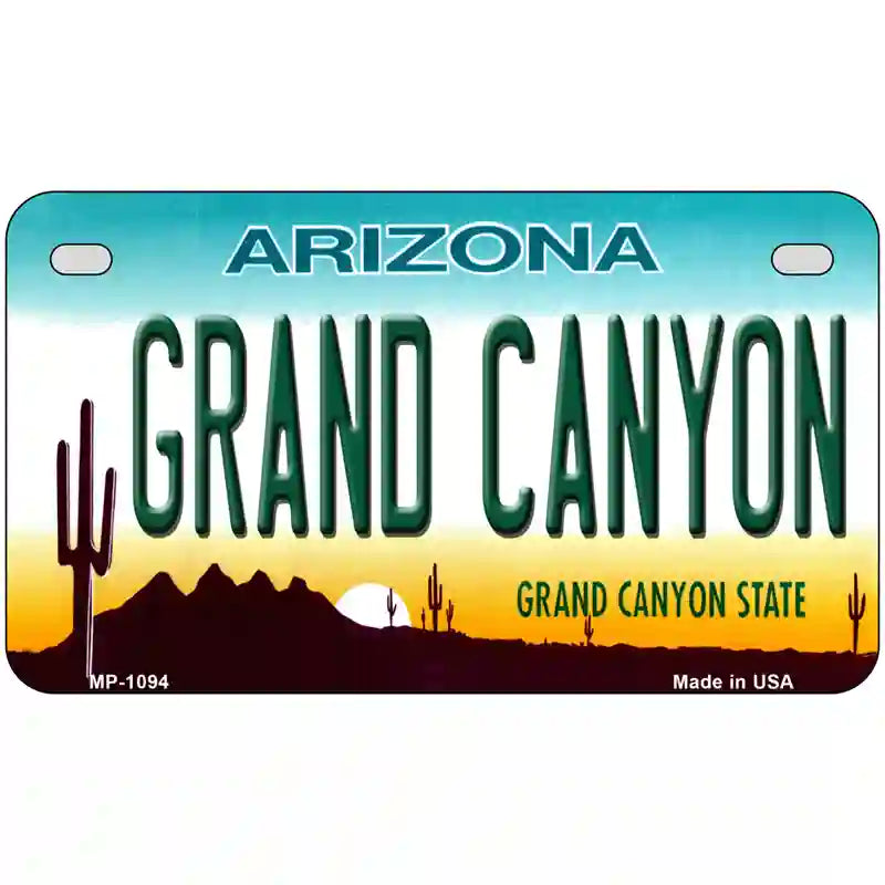 Grand Canyon Arizona Novelty Metal License Plate 7" x 4" (MP)