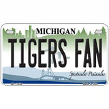 Tigers Fans Michigan Metal Novelty License Plate 7" x 4" (MP)