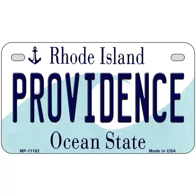 Providence Rhode Island State License Plate Novelty License Plate 7" x 4" (MP)