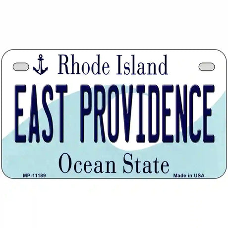 East Providence Rhode Island State License Plate Novelty License Plate 7" x 4" (MP)