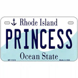 Princess Rhode Island State License Plate Novelty License Plate 7" x 4" (MP)