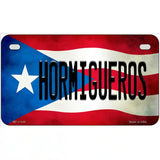 Hormigueros Puerto Rico Flag License Plate Metal Novelty 7" x 4" (MP)