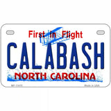 Calabash North Carolina Novelty License Plate 7" x 4" (MP)