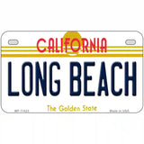 Long Beach California Novelty License Plate 7" x 4" (MP)