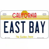 East Bay California Novelty License Plate 7" x 4" (MP)