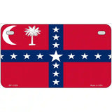 South Carolina Sovereignty Flag Novelty License Plate 7" x 4" (MP)