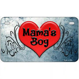 Mamas Boy Novelty License Plate 7" x 4" (MP)