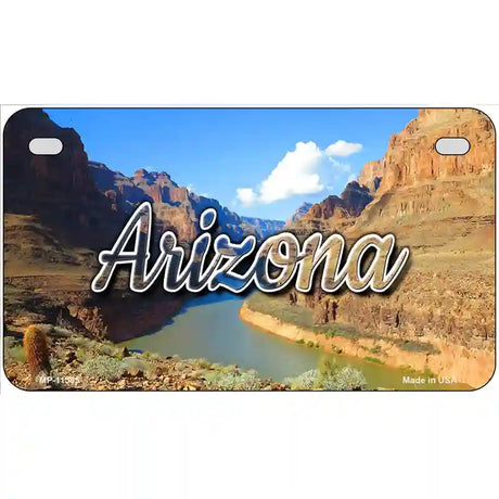 Arizona Canyon Novelty Metal State License Plate 7" x 4" (MP)