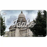 Idaho Capital Building Novelty Metal State License Plate 7" x 4" (MP)