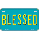 Blessed Novelty License Plate 7" x 4" (MP)