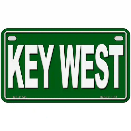 Key West Novelty License Plate 7" x 4" (MP)