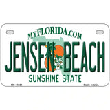 Jensen Beach Florida Novelty License Plate 7" x 4" (MP)