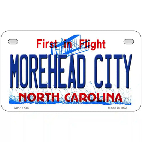 Morehead City North Carolina State License Plate 7" x 4" (MP)