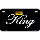 King Novelty License Plate 7" x 4" (MP)