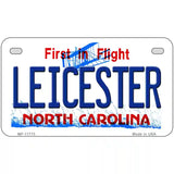 Leicester North Carolina State Novelty License Plate 7" x 4" (MP)