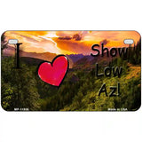 Show Low Valley Arizona Novelty License Plate 7" x 4" (MP)