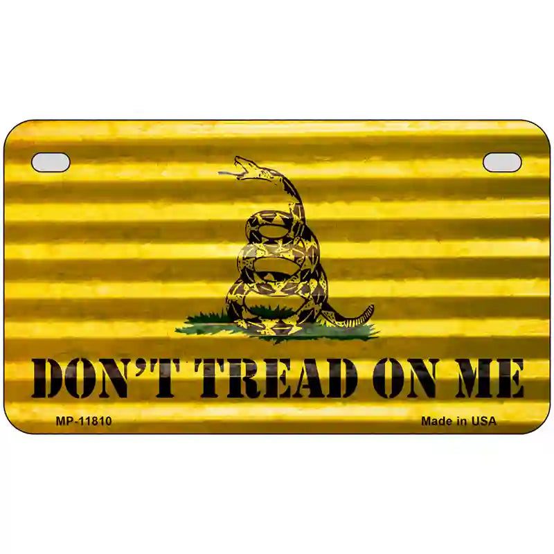 Dont Tread On Me Novelty License Plate 7" x 4" (MP)