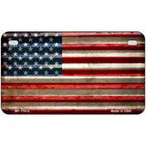 American Flag Novelty License Plate 7" x 4" (MP)