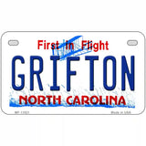 Grifton North Carolina Novelty License Plate 7" x 4" (MP)